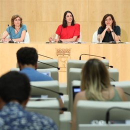 Rita Maestre con Celia Mayer