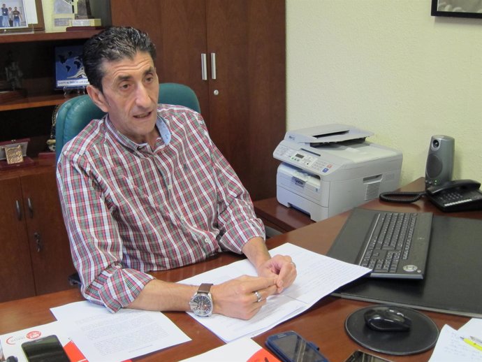 El secretario general de UGT en Huelva, Sebastián Donaire. 