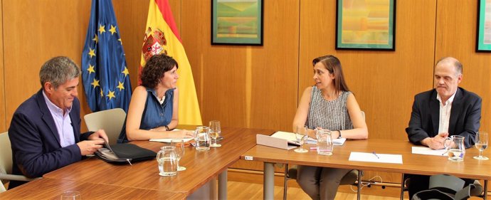 Runión entre Baleares y la directora general del Agua