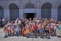El Cabildo de Tenerife recibe a un centenar de niños saharauis del programa 'Vacaciones en Paz'