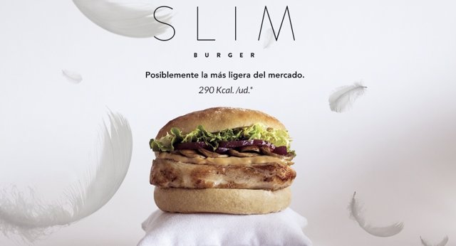 Slim Burger o la manera de comer hamburguesa sin saltarte 