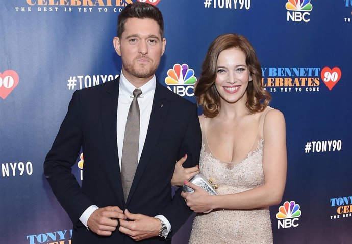 Michael Bubblé y Luisana Lopilato 