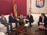 Ceniceros reitera el apoyo "total" del Gobierno riojano a los proyectos del Campus Iberus