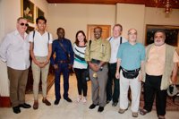 Armengol recibe en audiencia a los representantes de ARC-PEACE International  