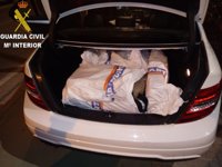 Sucesos.- Un detenido y 280 kilos de hachís intervenidos en Sagunto