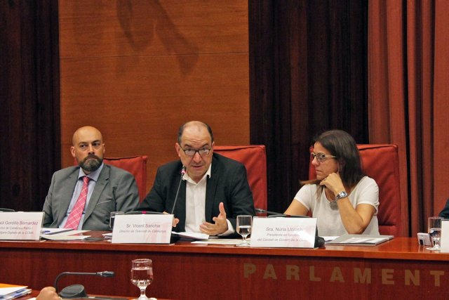 Comissió de la CCMA celebrada al Parlament