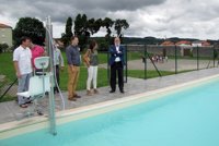 Reabre la piscina del albergue juvenil de Solórzano tras seis años cerrada