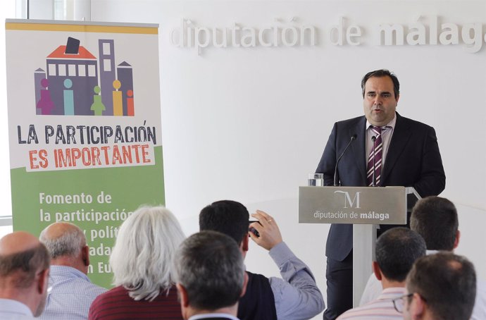 Diputado félix Lozano participación diputación de málaga 