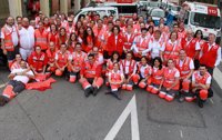 Cruz Roja atiende a más de 700 personas en los Sanfermines 2017