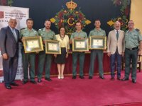 Habecu entrega el galardón 'José Infante Borrero' a los guardias civiles de Utrera (Sevilla) que salvaron a un bebé