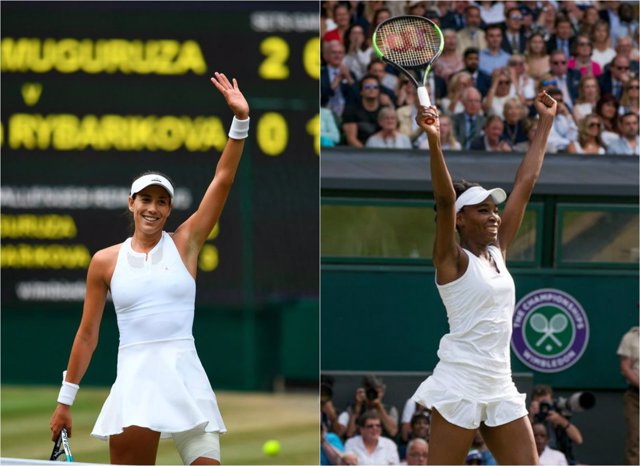 Garbiñe Muguruza Venus Williams Wimbledon