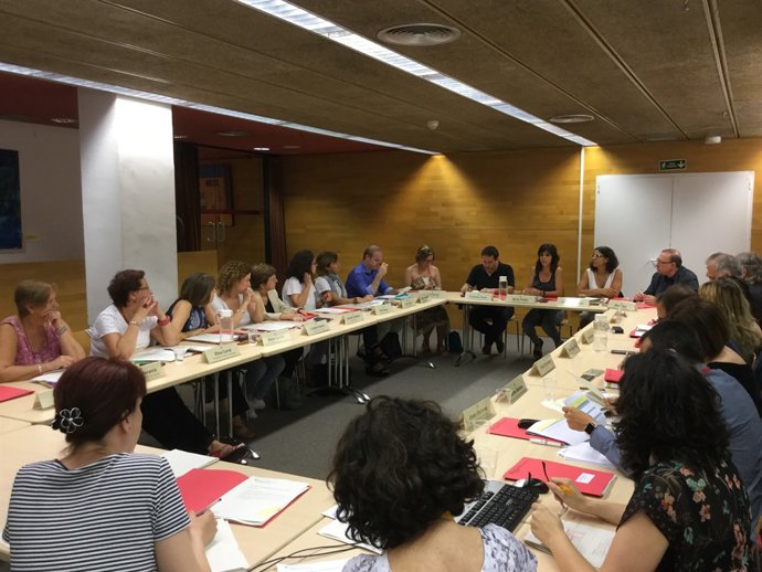 Comissió Interdepartamental de Polítiques de Joventut amb M.Vilalta