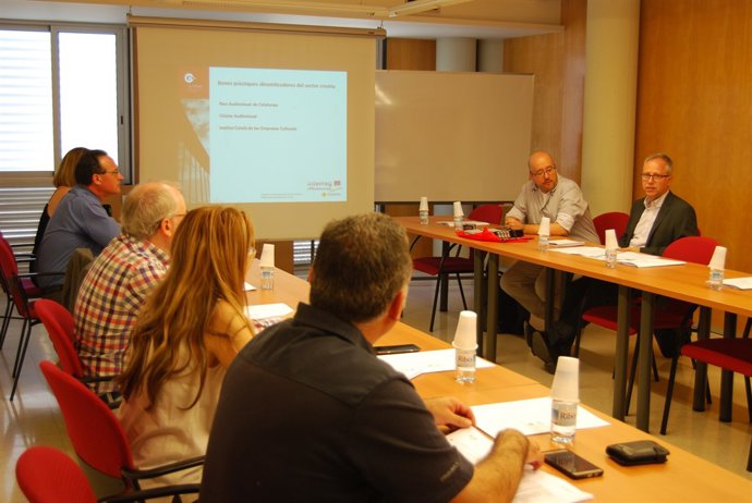 La trobada entre els membres de l'empresa del sector creatiu