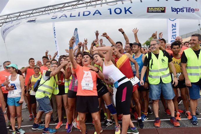 Marc Márquez participa en una carrera solidaria