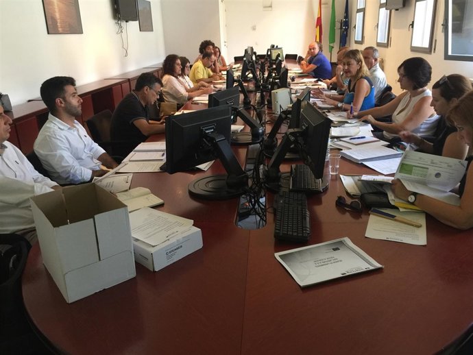 Reunión de socios del proyecto para mejorar itinerarios del Bajo Guadiana