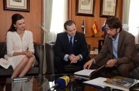 Los príncipes de Georgia muestran su interés por Tenerife como destino turístico de lujo