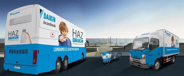 Imagen de la ruta del calor de Daikin