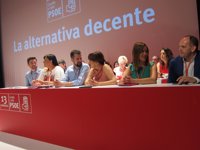 Tudanca apuesta por un PSOE "como alternativa" y "contundente contra la corrupción"