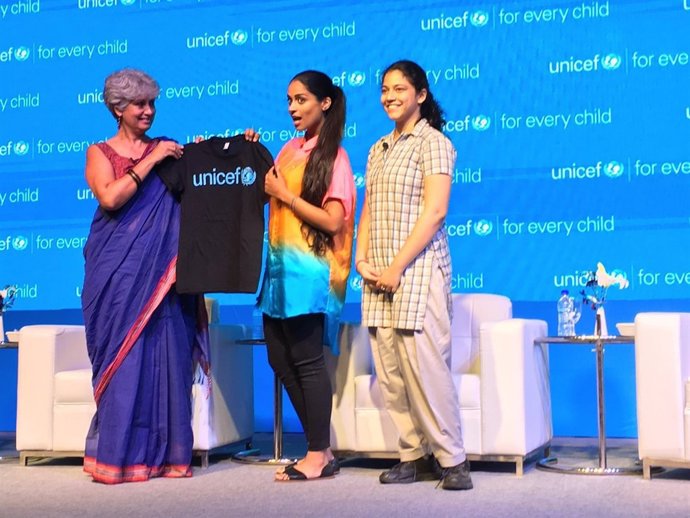 La youtuber Lilly Singh, nueva embajadora de buena voluntad de UNICEF