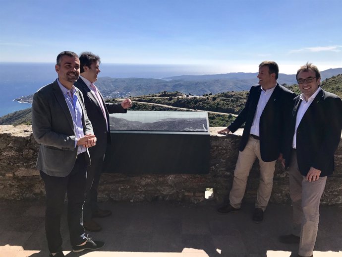 Josep Rull, Santi Vila, Pere Vila y Josep Maria Cervera