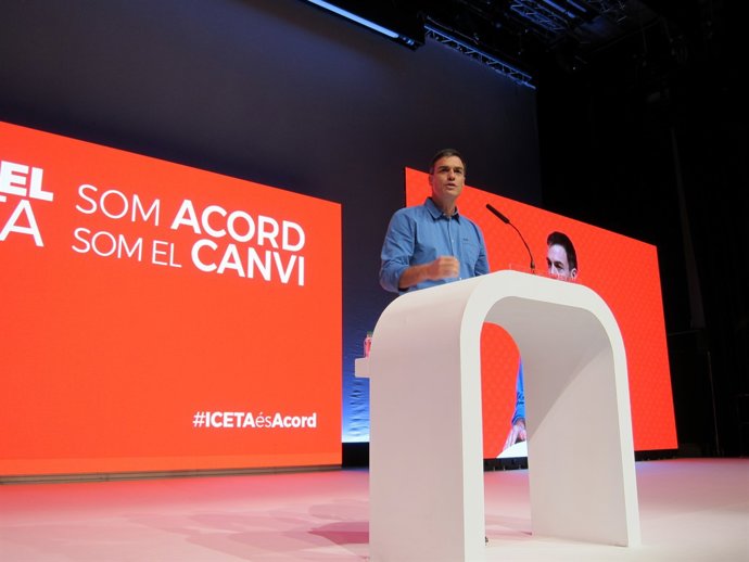 El secretari general del PSOE, Pedro Sánchez                     