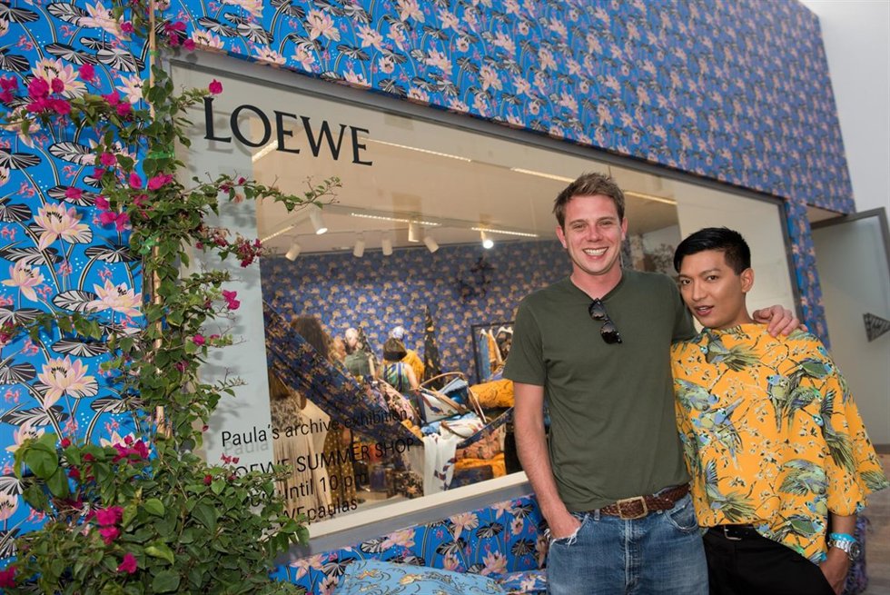 Fiesta inaguración tienda LOEWE