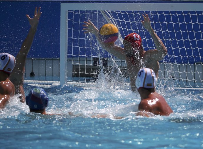 España - Italia de waterpolo en los Juegos Olímpicos