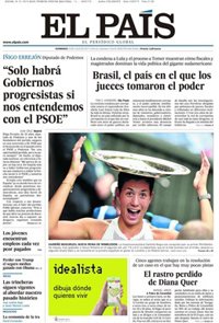 Primeras páginas de los diarios llegados esta noche a nuestra redacción