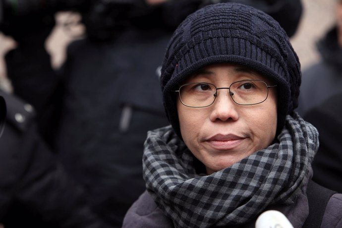 Liu Xia, viuda del disidente chino Liu Xiaobo.