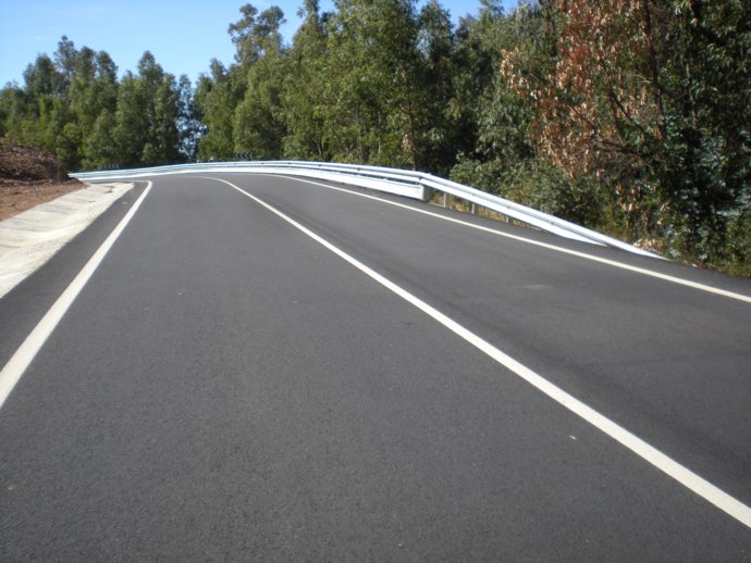Red de carreteras de la Diputación de Huelva.