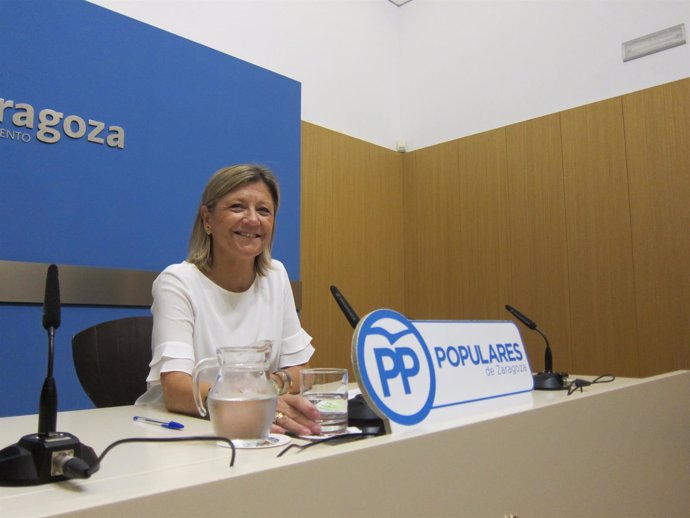 La concejal del PP, Patricia Cavero             