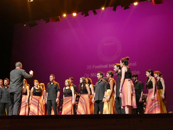 Coro Cantoría de la Merced en el Festival Cantonigròs de Vic (Barcelona)