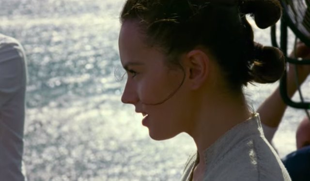 Daisy Ridley en 'Star Wars: Los últimos jedi'