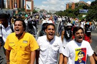 La oposición llama al respeto constitucional durante la celebración en Caracas de la consulta contra Maduro