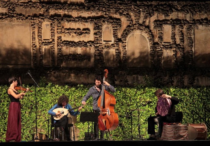 Actuación en las Noches en los Jardines del Alcázar