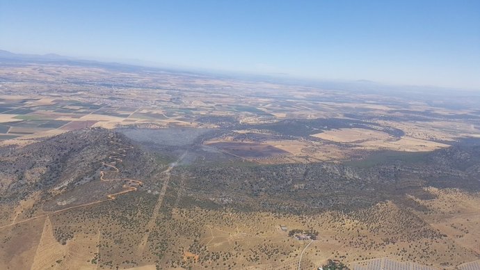 Incendio Arroyo de San Serván