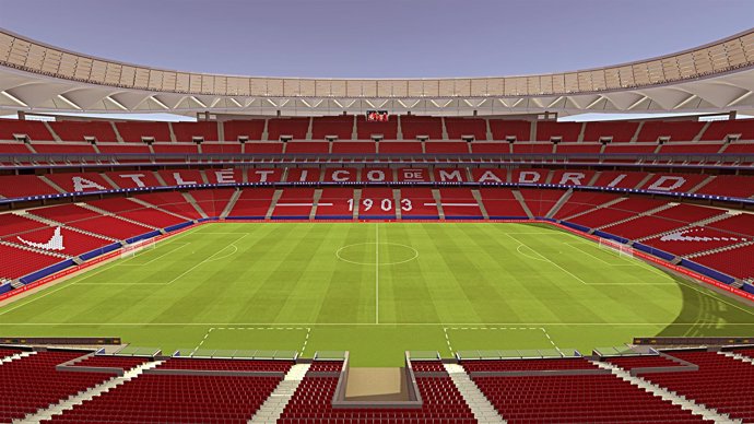 Interior del Wanda Metropolitano