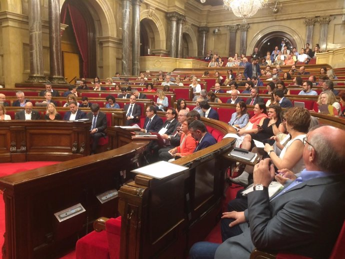 Pleno del Parlament 