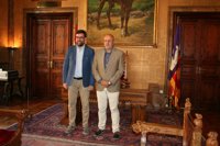 Ensenyat y Noguera abordan la necesidad de aparcamientos disuasorios en las entradas de Palma