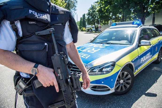 Policías en Esslingen