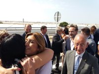 Susana Díaz pide al Gobierno que "recapacite" sobre la inversión en el Corredor Mediterráneo hasta Algeciras-Bobadilla