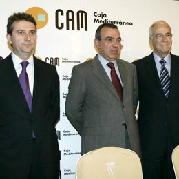 Roda de premsa de la CAM per presentar els beneficis