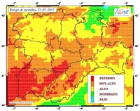 Alerta por riesgo meteorológico de incendios en toda la Comunidad