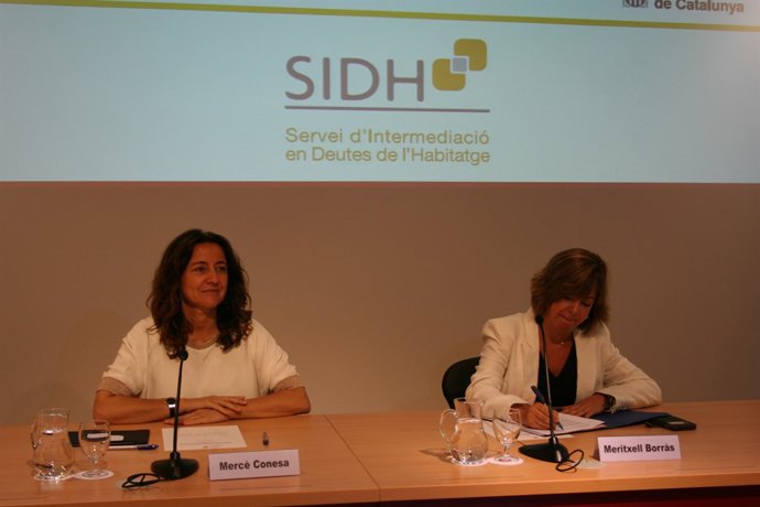 Mercè Conesa i Meritxell Borràs fan balanç dels cinc anys del SIDH