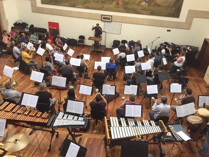 Ensayos de la Banda de Música de Bilbao