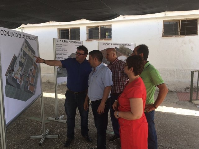 Visita de las actuaciones en Castillo de Locubín 