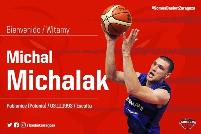 Michal Michalak llega al Tecnyconta Zaragoza