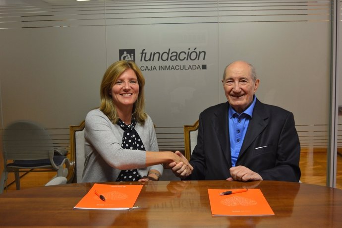 González y Zarazaga han firmado hoy el acuerdo de colaboración