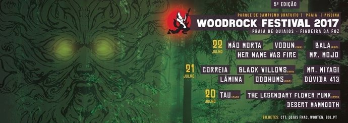 Cartel del Woodrock Festival