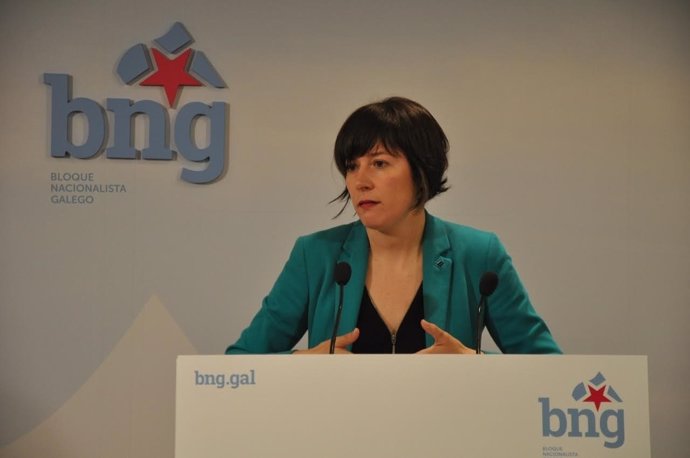 La portavoz nacional del BNG, Ana Pontón